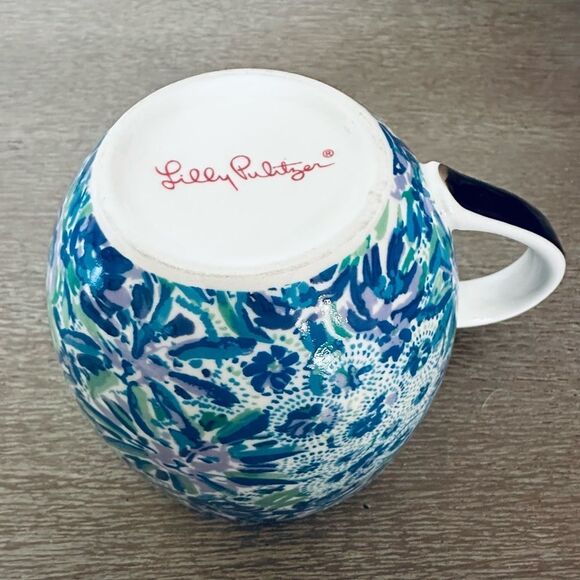 Lilly Pulitzer Tropical Ceramic Coffee Cup Mug - Picture 5 of 5